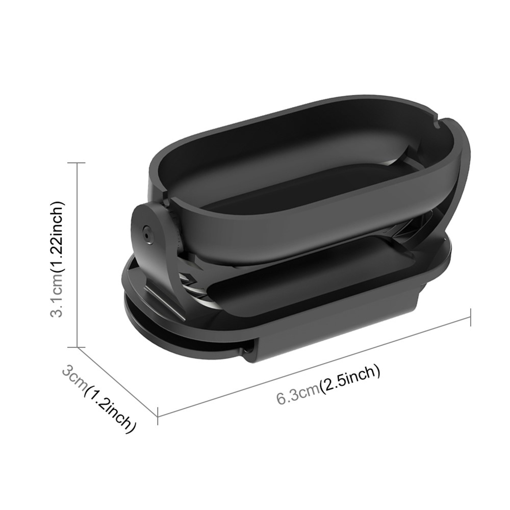PULUZ magnetický klip na šiltovku pre Insta360 GO 3 a GO 3S
