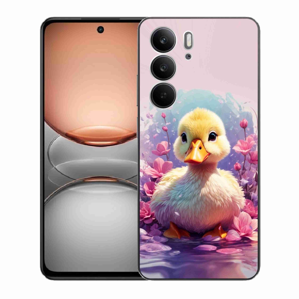Gélový kryt mmCase na Realme C75 - kačička