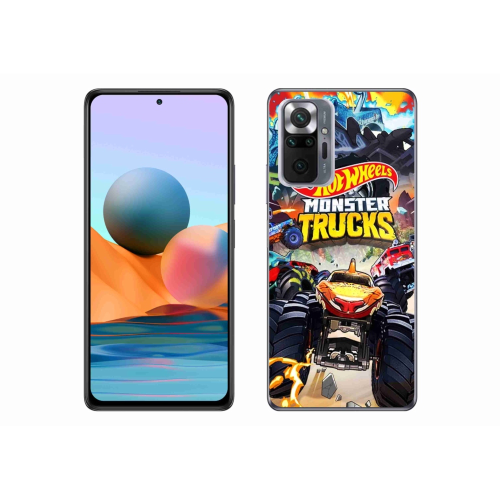 Gélový kryt mmCase na Xiaomi Redmi Note 10 Pro - hot wheels 2