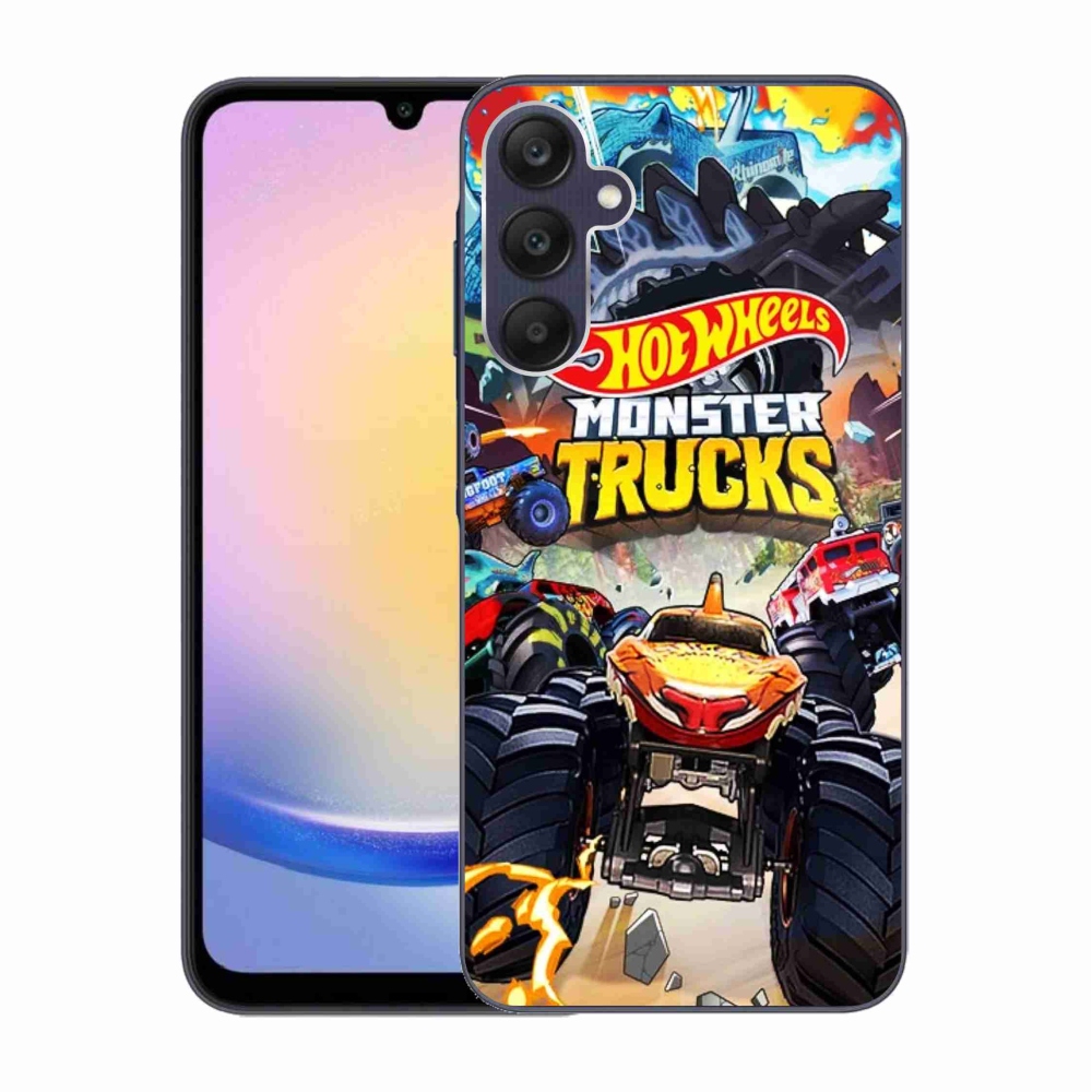 Gélový kryt mmCase na Samsung Galaxy A25 5G - hot wheels 2