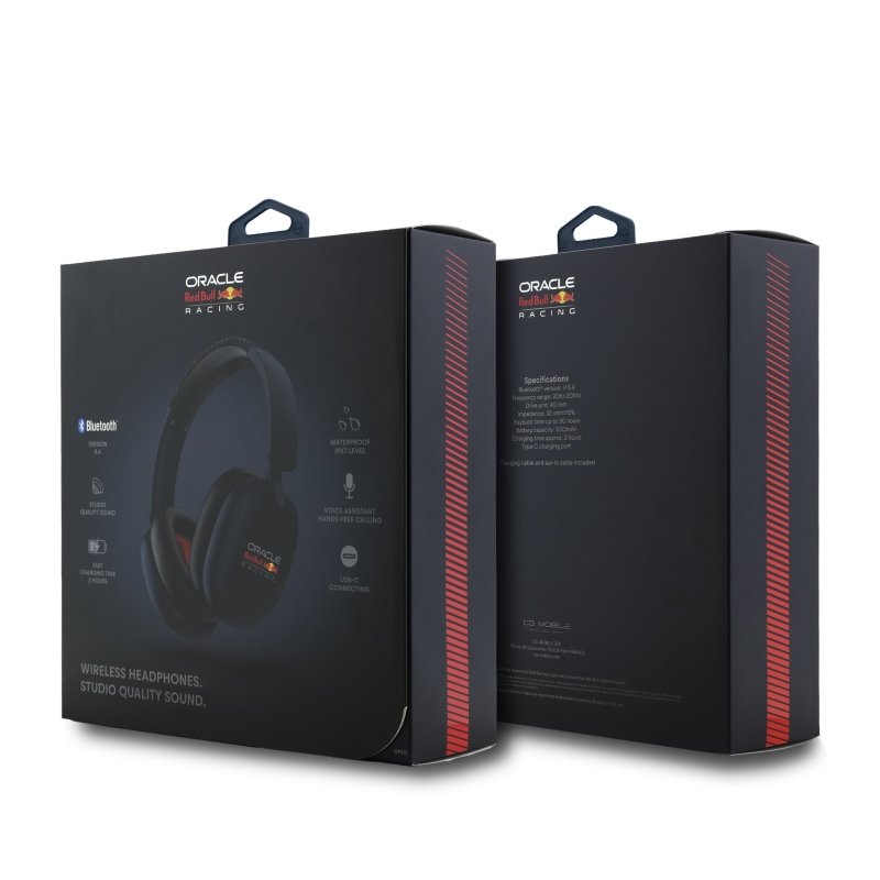 Red Bull Iconic Logo Bezdrôtové Slúchadlá Navy