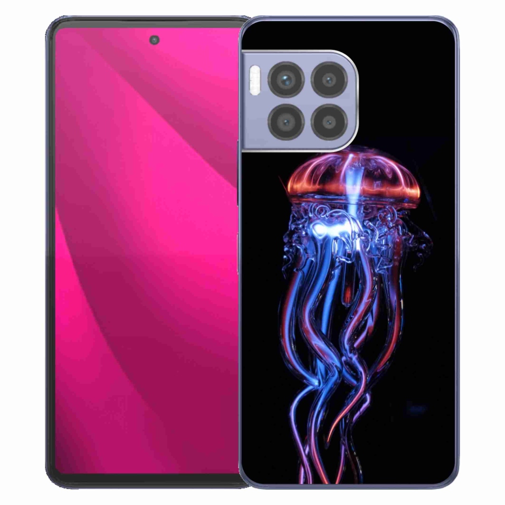 Gélový kryt mmCase na T-Mobile T Phone 2 Pro - medúza