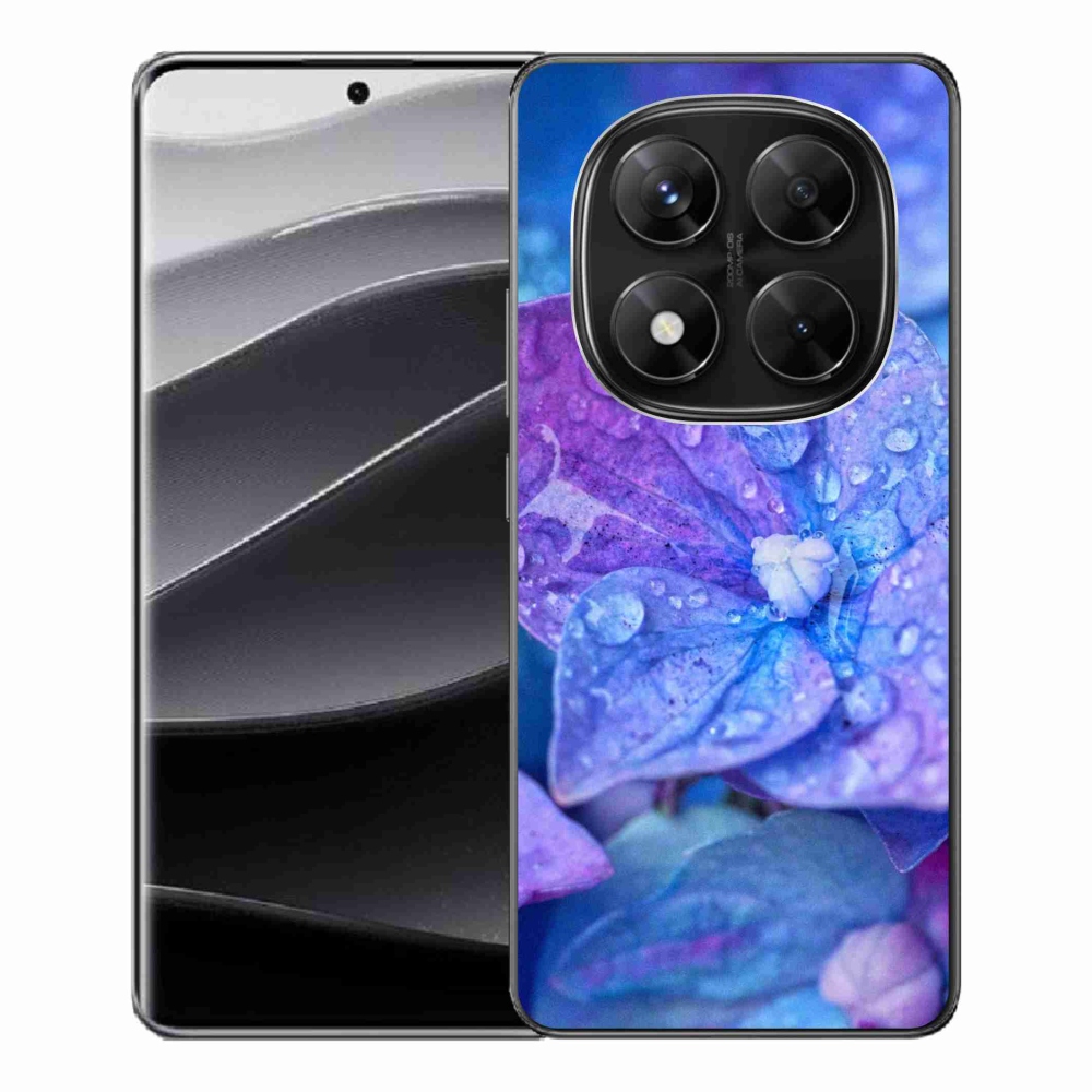 Gélový kryt mmCase na Xiaomi Redmi Note 14 Pro 5G/Poco X7 5G - fialový kvet