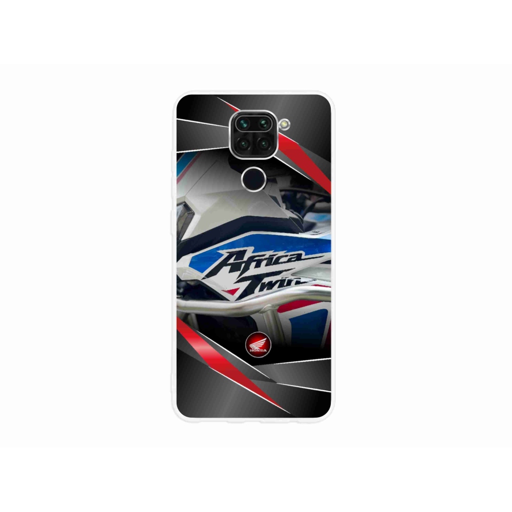Gélový kryt mmCase na Xiaomi Redmi Note 9 - motorka honda