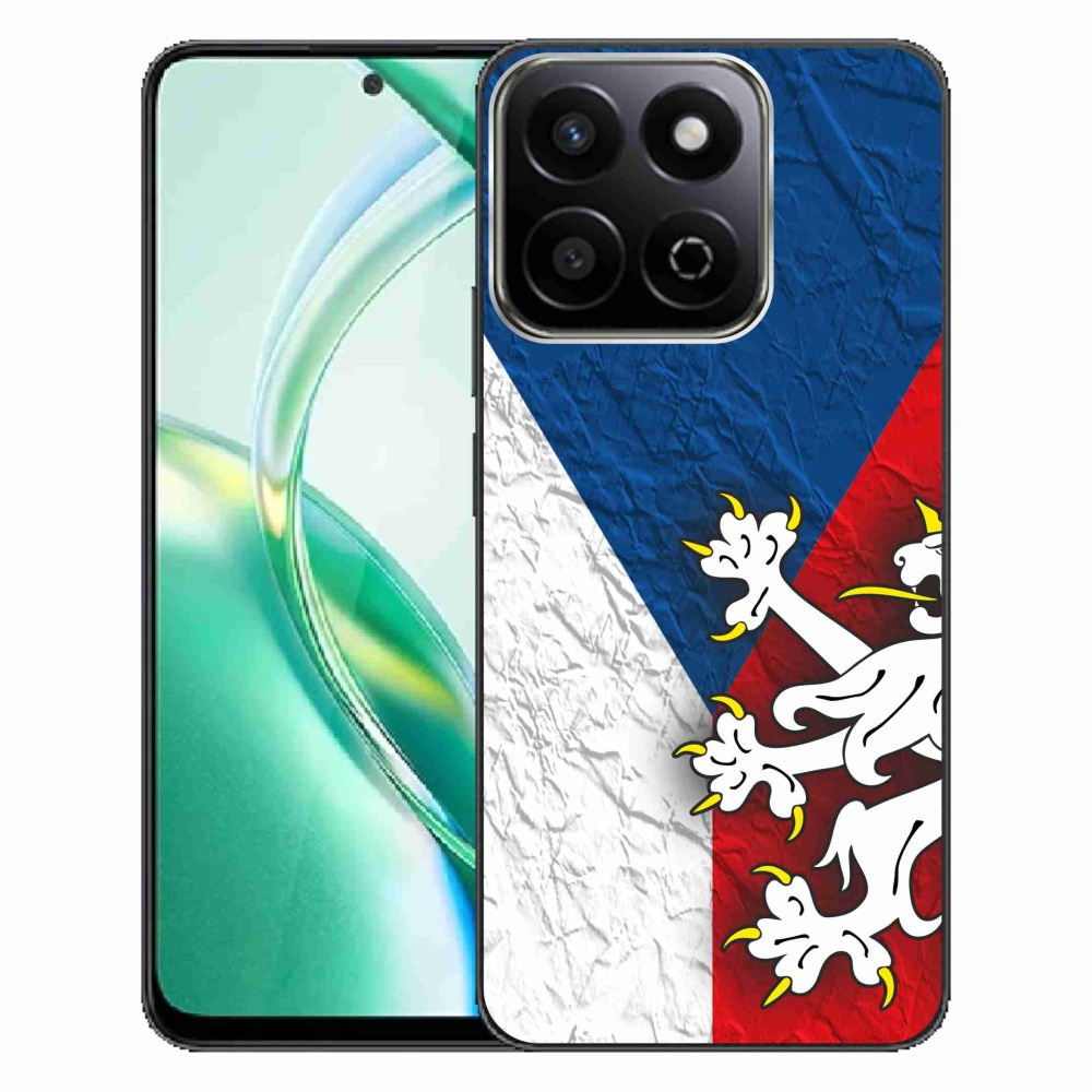 Gélový kryt mmCase na Honor 200 Smart 5G - česká vlajka 1