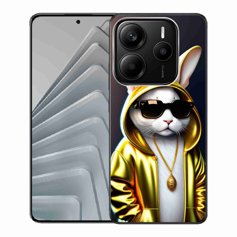 Gélový kryt mmCase na Xiaomi Redmi Note 14 5G - kočka boss