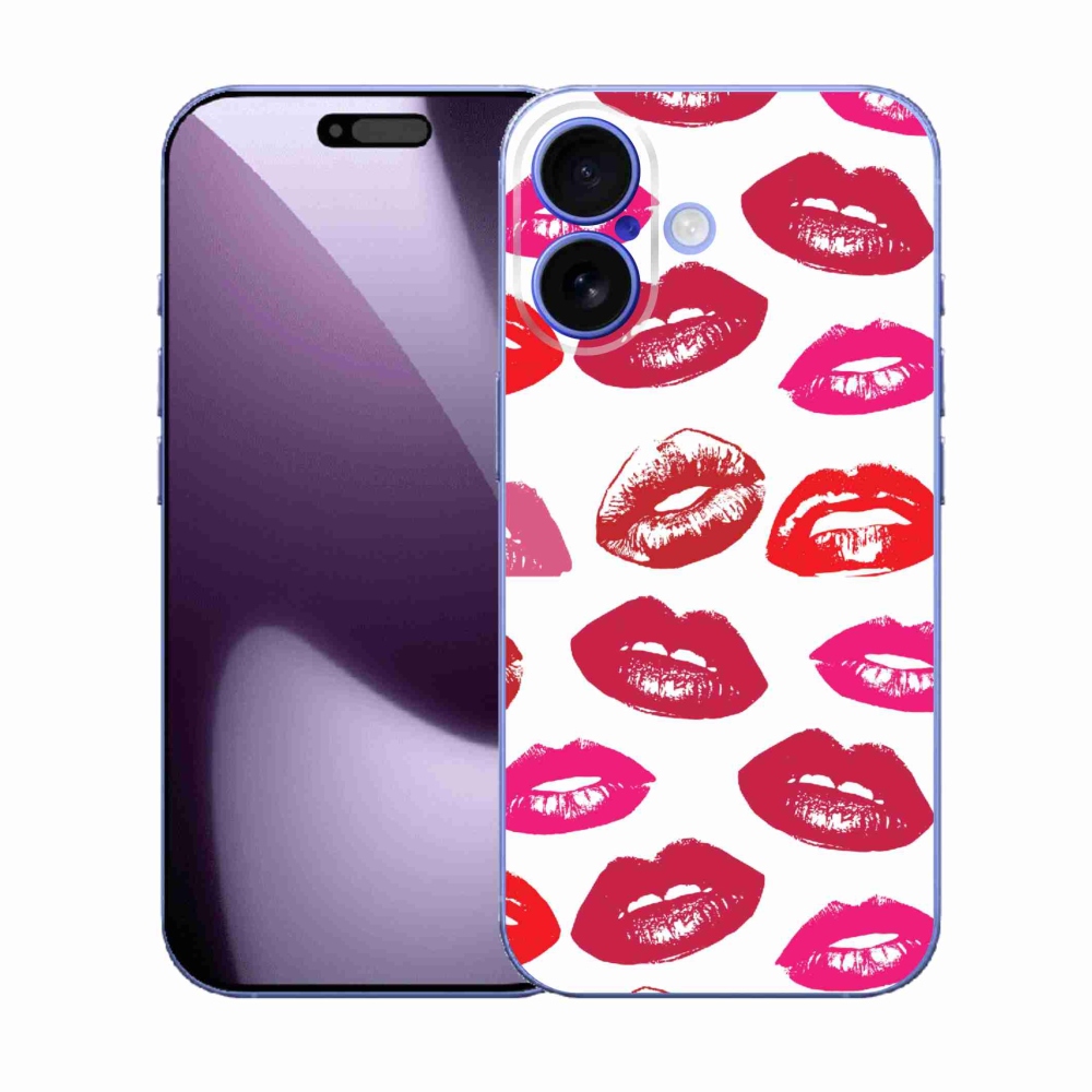 Gélový kryt mmCase na iPhone 17 - pery