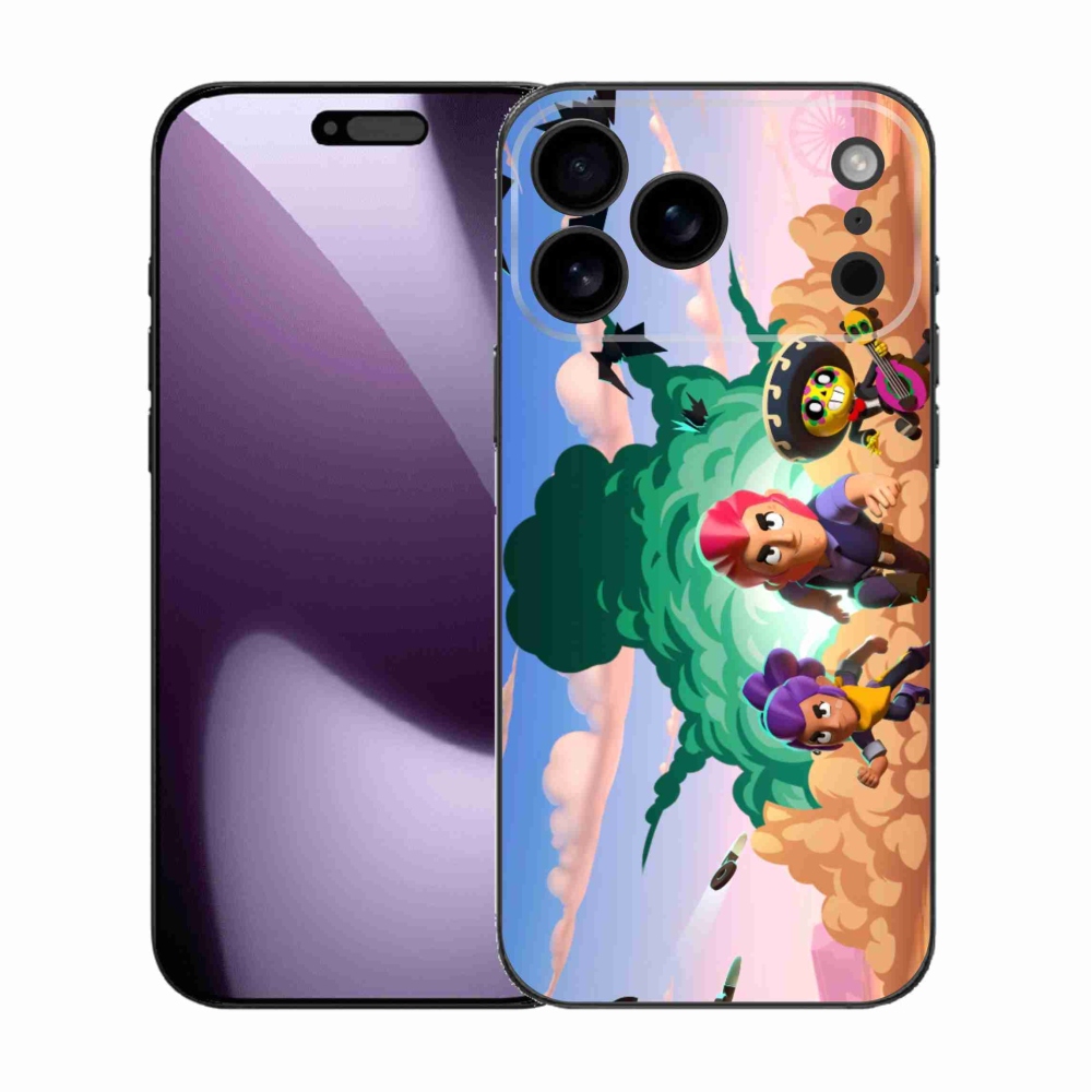 Gélový kryt mmCase na iPhone 17 Pro Max - brawl stars
