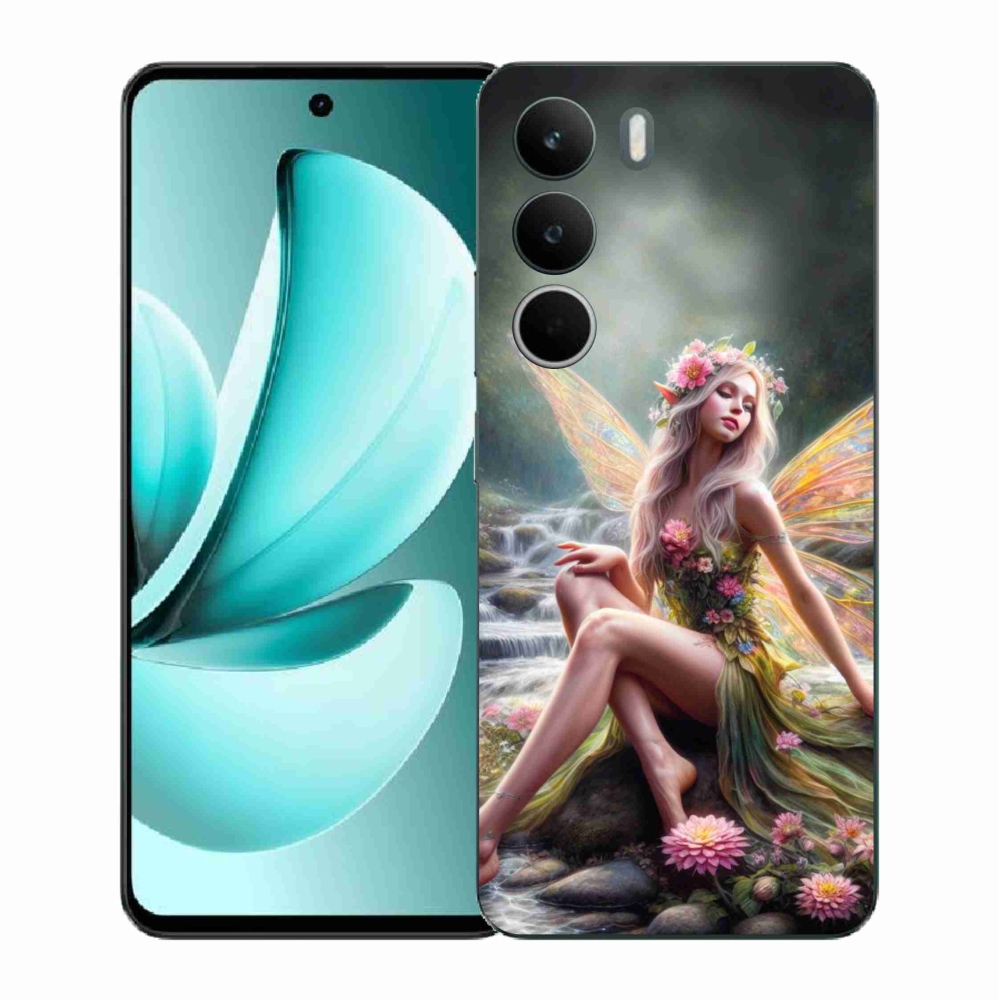 Gélový kryt mmCase na Realme C71 - motýlia žena 1