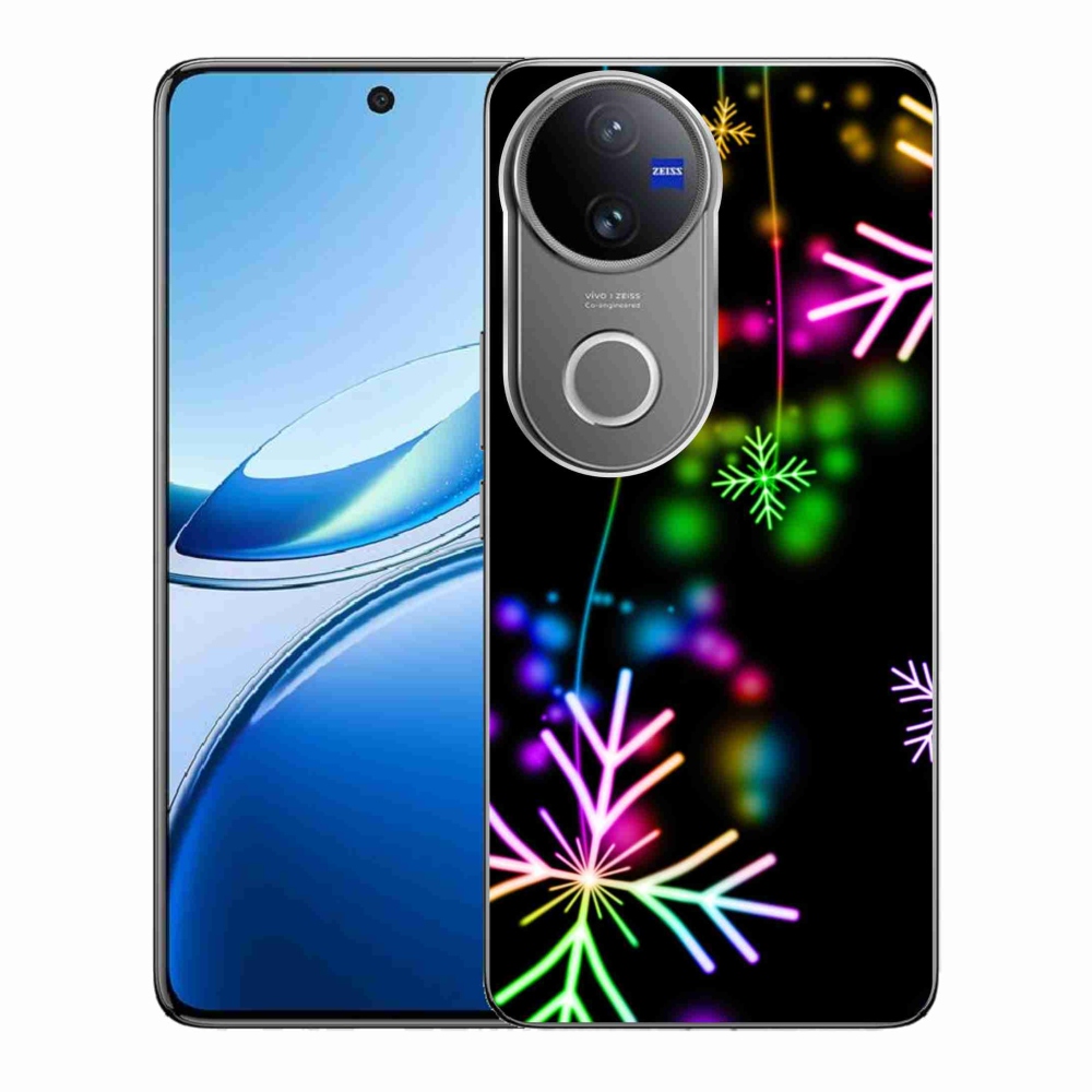 Gélový kryt mmCase na Vivo V50 5G - farebné vločky