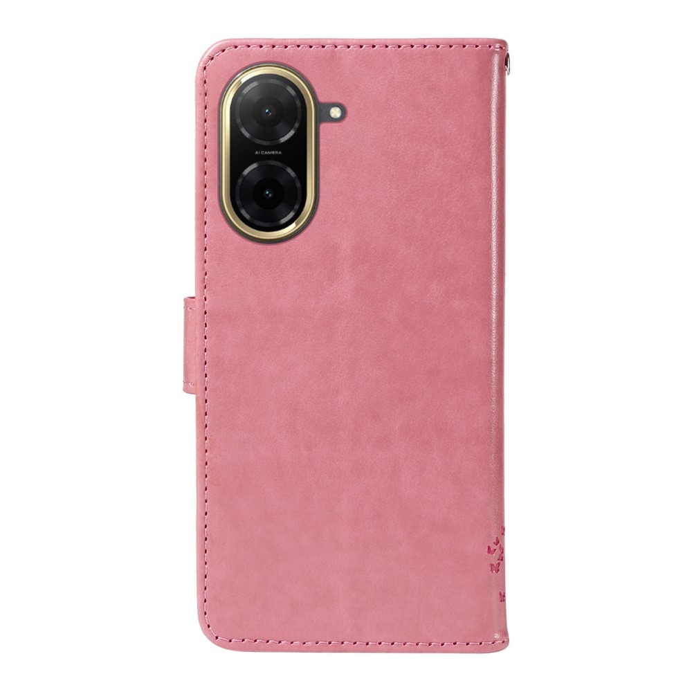Trees knižkové púzdro na Xiaomi Redmi A5 (171.7x77.8x8.3mm) - ružové