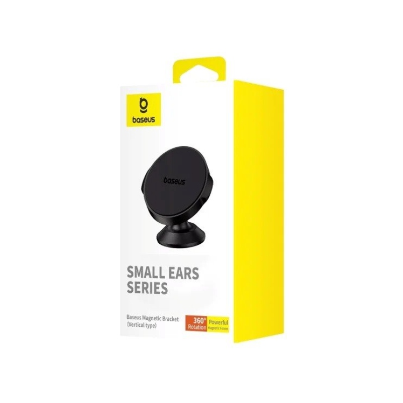 Baseus Small Ears Series – vertikálny magnetický držiak do auta, Cluster Black