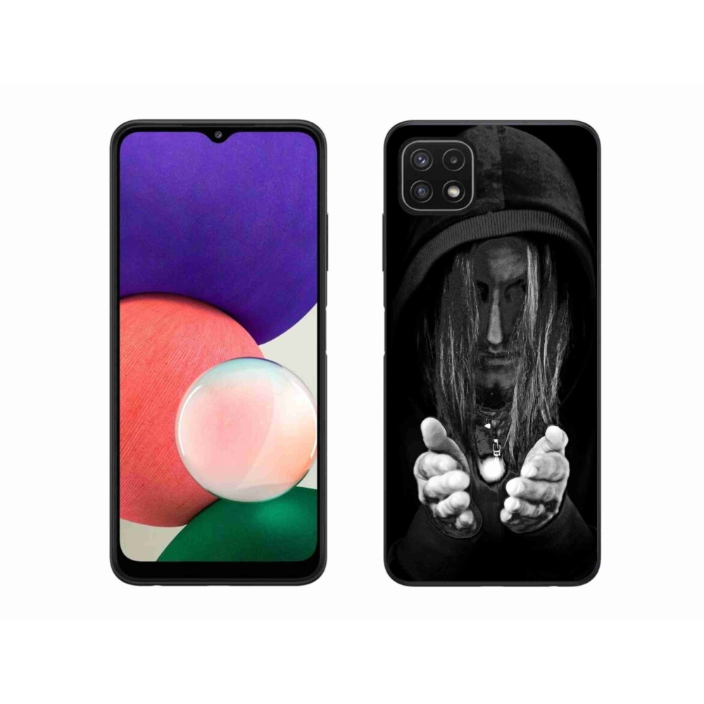 Gélový kryt mmCase na Samsung Galaxy A22 5G - tajomná osoba