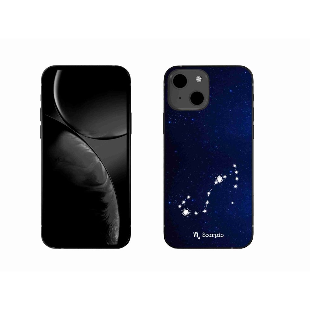 Gélový kryt mmCase na iPhone 13 6.1 - súhvezdie Škorpióna
