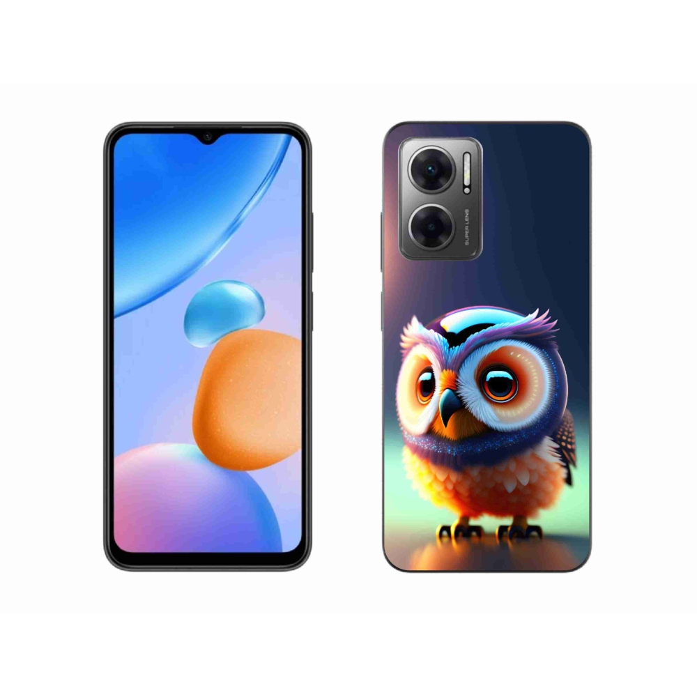 Gélový kryt mmCase na Xiaomi Redmi 10 5G - sovička
