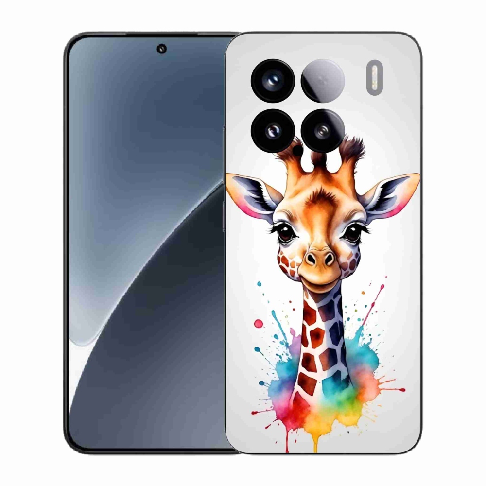 Gélový kryt mmCase na Xiaomi 15 - žirafa 1