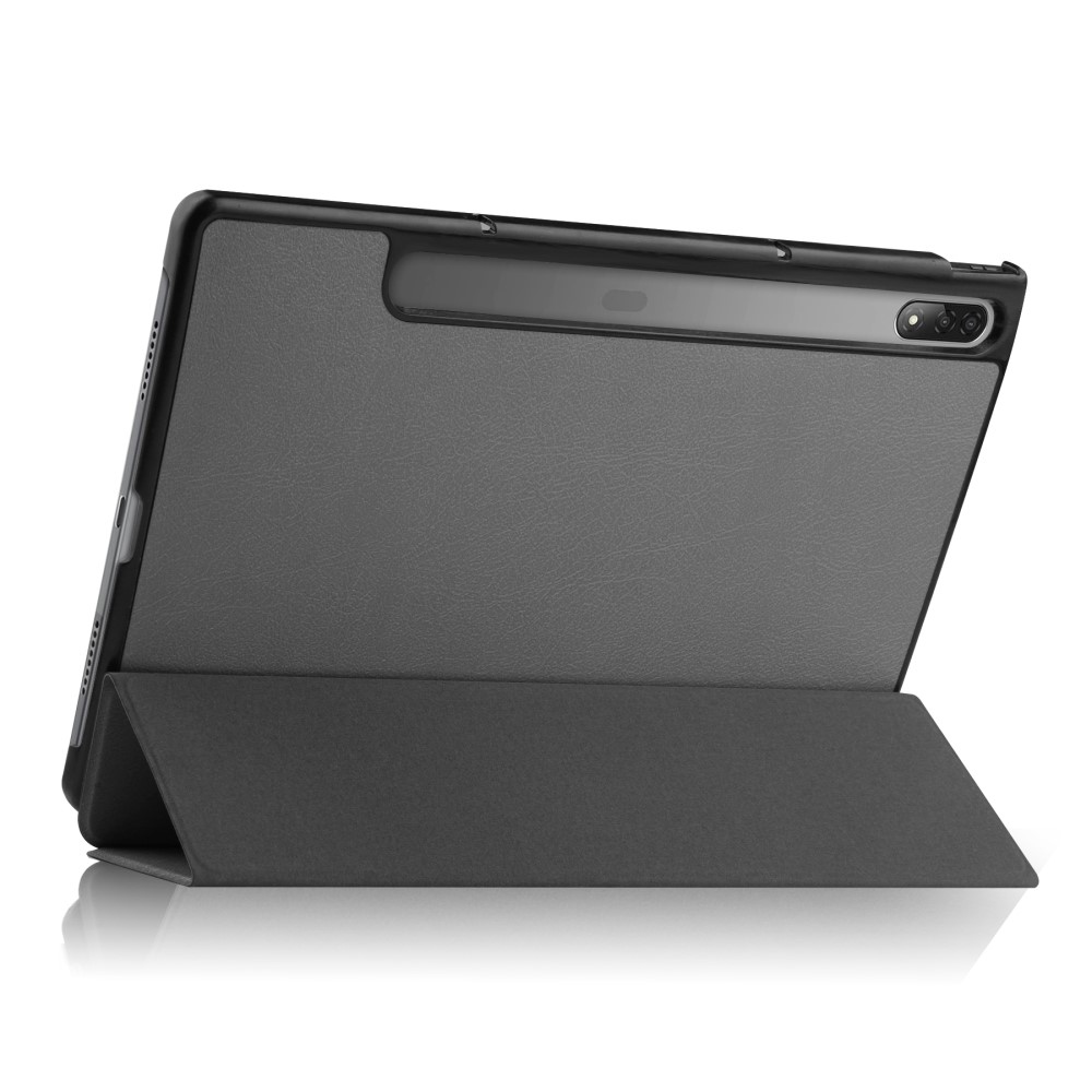 Case chytré zatváracie púzdro na tablet Lenovo Tab P12 Pro - šedé
