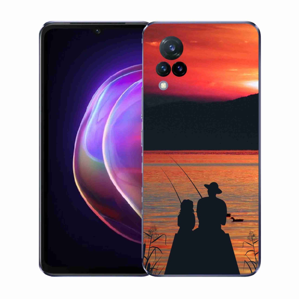 Gélový kryt mmCase na Vivo V21 4G/5G - rybárčenie 3