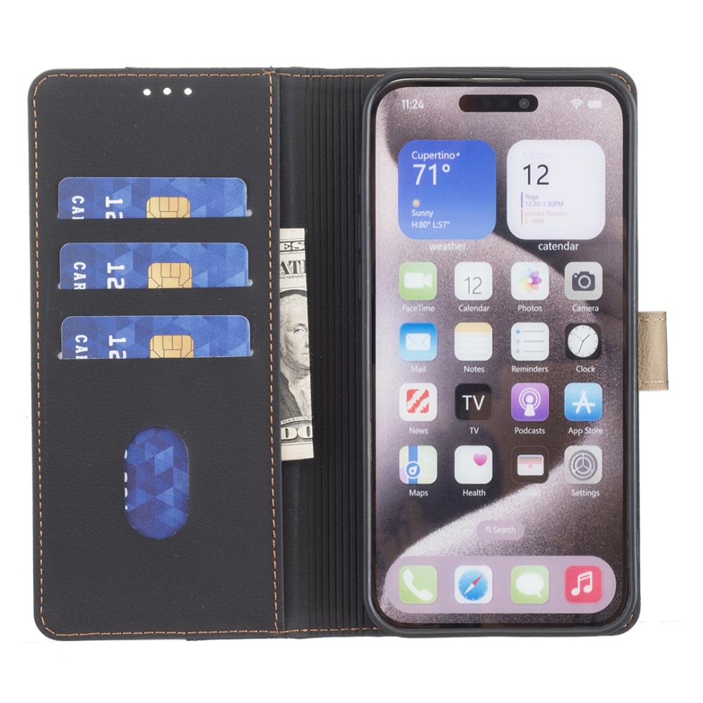 BNF DUO knižkové púzdro na Xiaomi Redmi 15C 4G/5G (173mm) - čierne