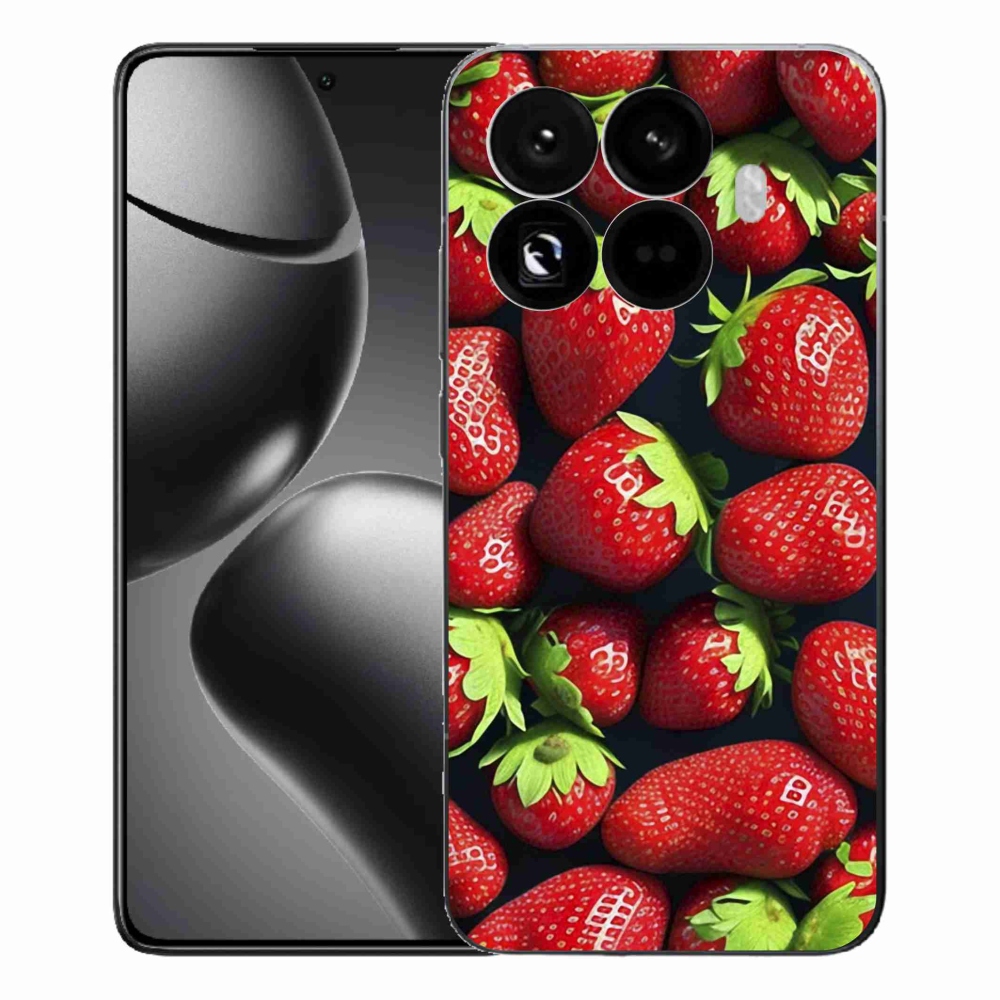 Gélový kryt mmCase na Xiaomi 15T Pro - jahody