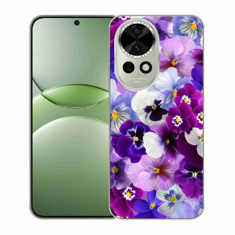 Gélový kryt mmCase na Huawei Nova 13 5G - kvety 9