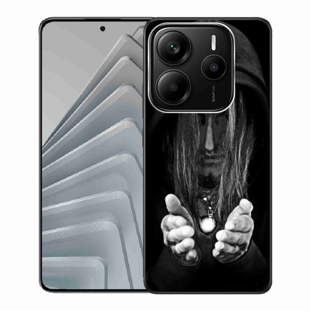 Gélový kryt mmCase na Xiaomi Redmi Note 14 5G - tajomná osoba