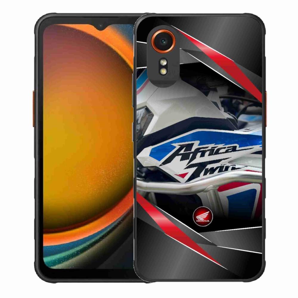 Gélový kryt mmCase na Samsung Galaxy Xcover 7 - motorka honda