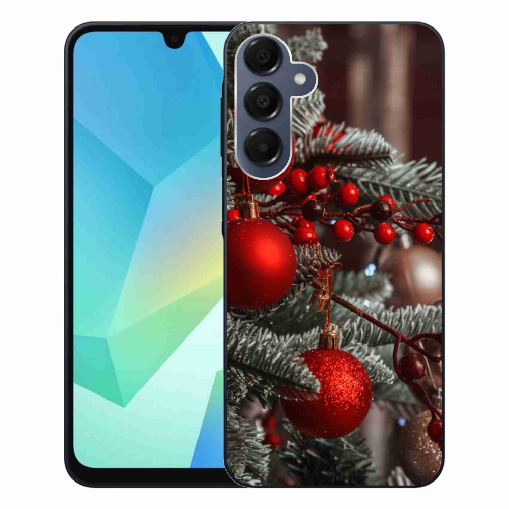 Gélový kryt mmCase na Samsung Galaxy A16 4G/5G - vianočné ozdoby 2