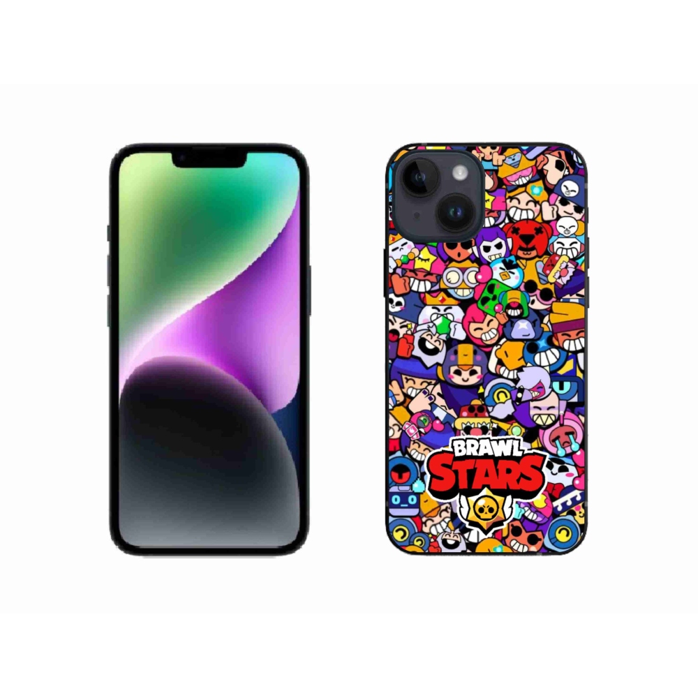 Gélový kryt mmCase na iPhone 14 - brawl stars 2