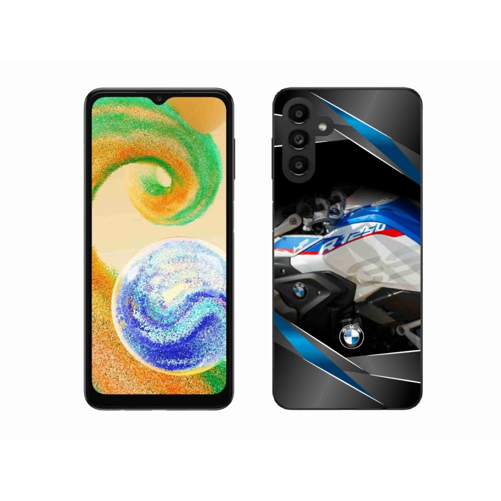 Gélový kryt mmCase na Samsung Galaxy A04s (164.7x76.7x9.1mm) - motorka bmw 1