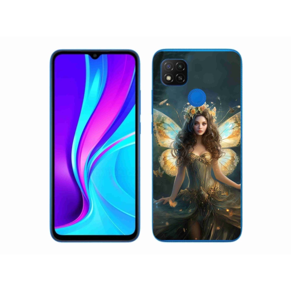 Gélový kryt mmCase na Xiaomi Redmi 9C - motýlia žena