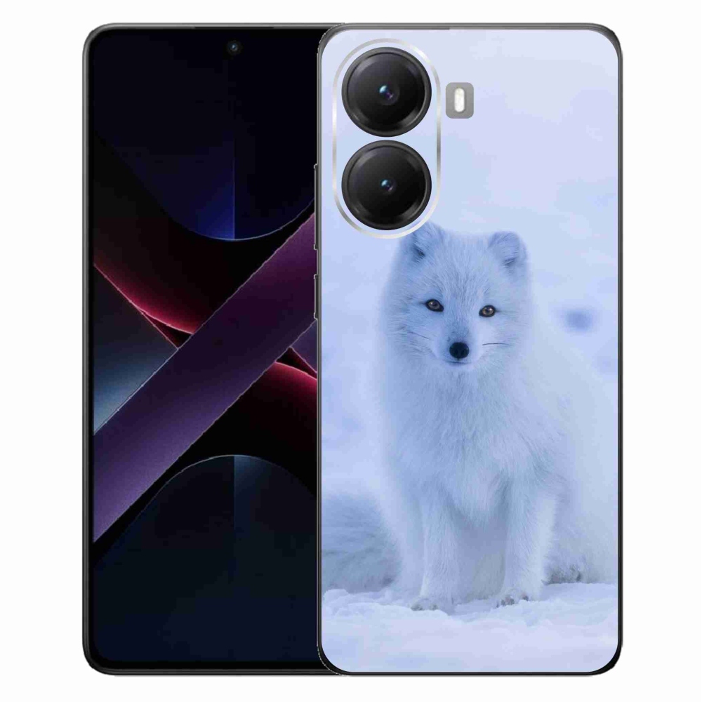 Gélový kryt mmCase na Xiaomi Poco X7 Pro 5G - polárna líška