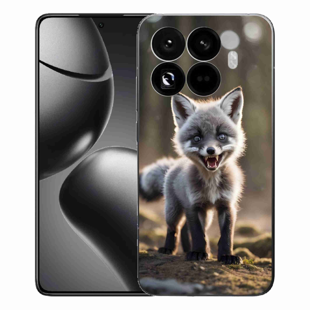 Gélový kryt mmCase na Xiaomi 15T Pro - rozzúrená líška