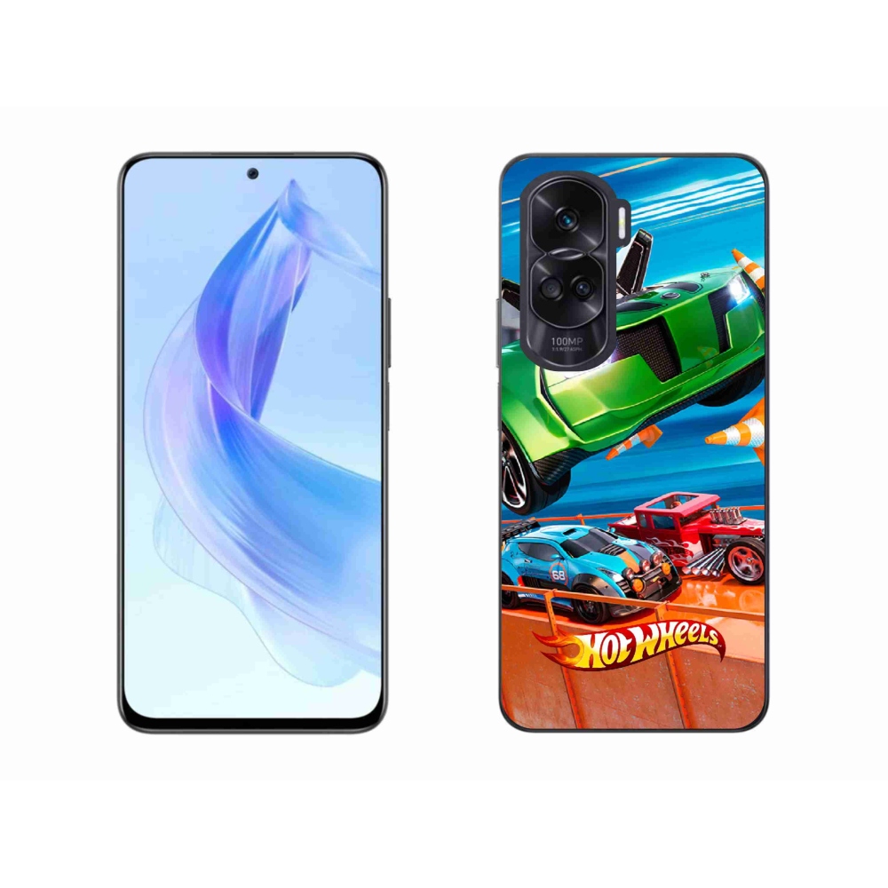 Gélový kryt mmCase na Honor 90 Lite - hot wheels 1