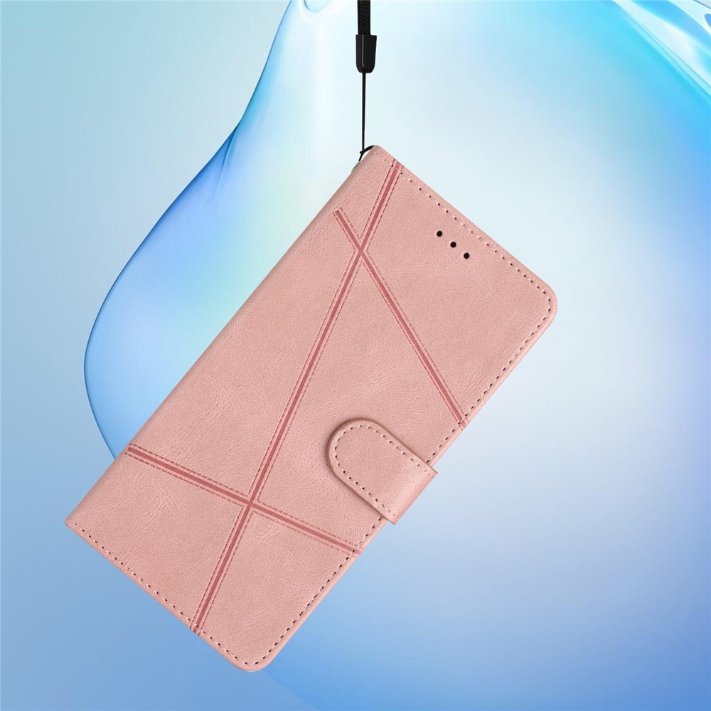 Line knižkové púzdro na Xiaomi 15T Pro - ružové