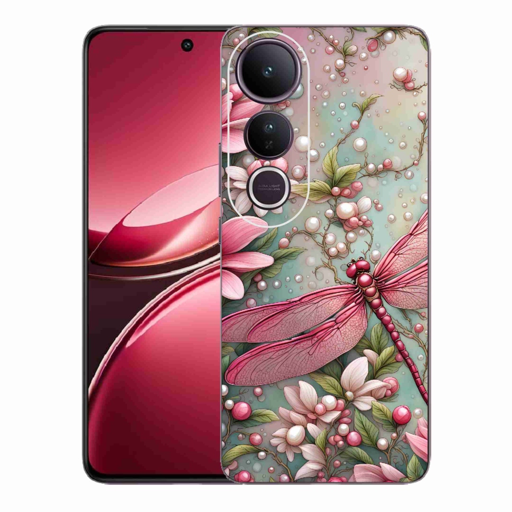 Gélový kryt mmCase na Vivo V50 Lite 4G/5G - vážka