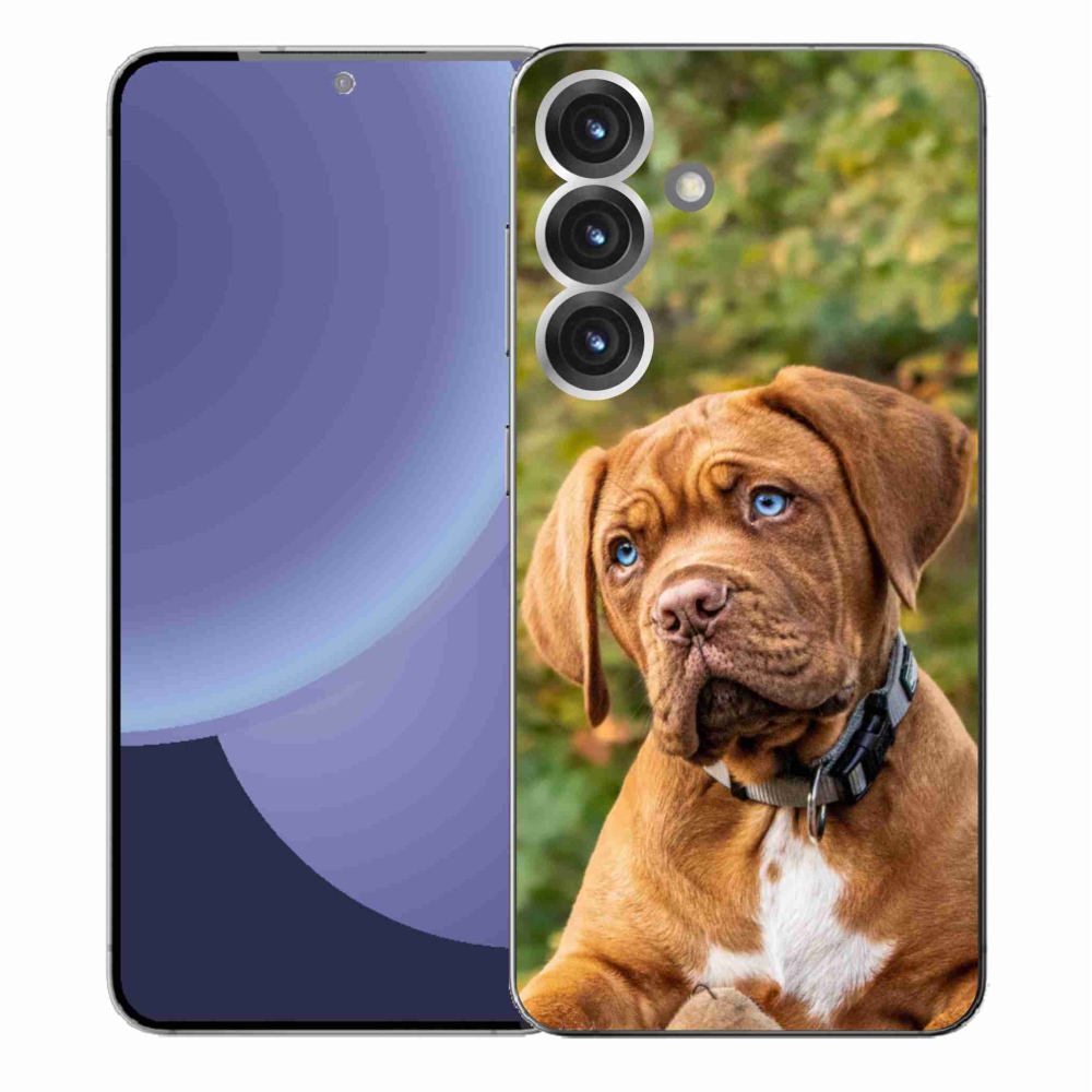 Gélový kryt mmCase na Samsung Galaxy S25+ - šteňa