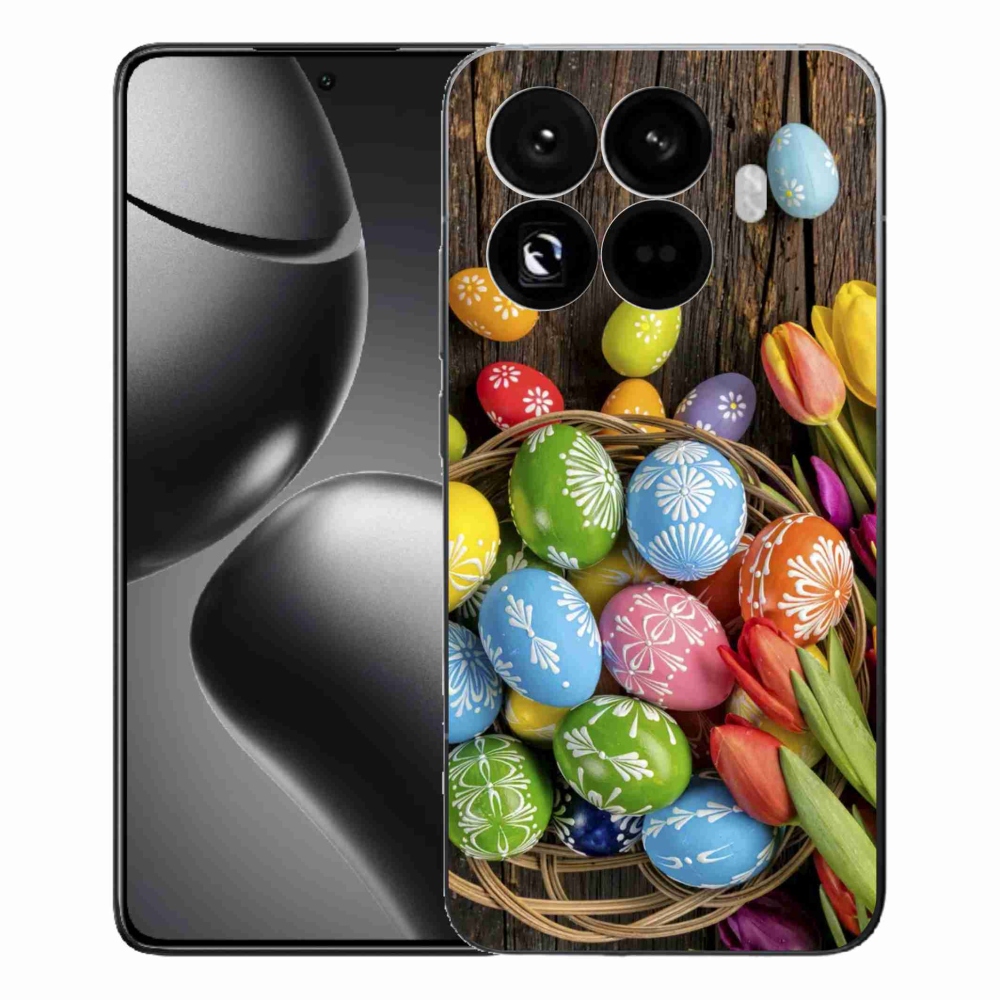 Gélový kryt mmCase na Xiaomi 15T Pro - veľkonočné vajíčka
