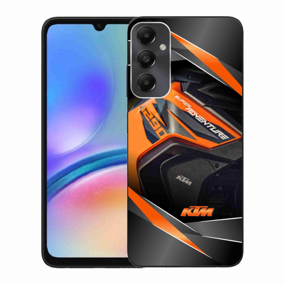 Gélový kryt mmCase na Samsung Galaxy A05s - motorka ktm