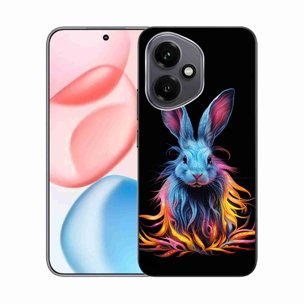 Gélový kryt mmCase na Honor 400 - abstraktný zajac