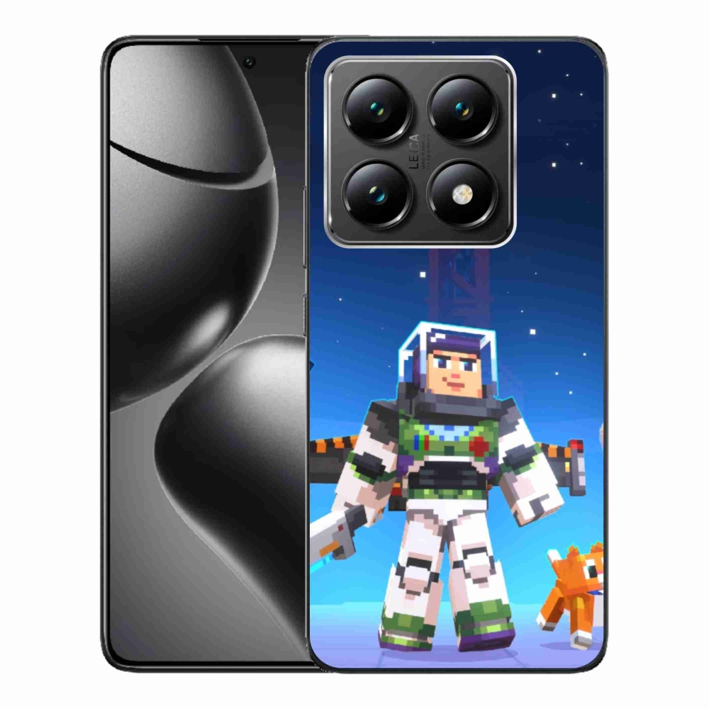 Gélový kryt mmCase na Xiaomi 14T - minecraft 2