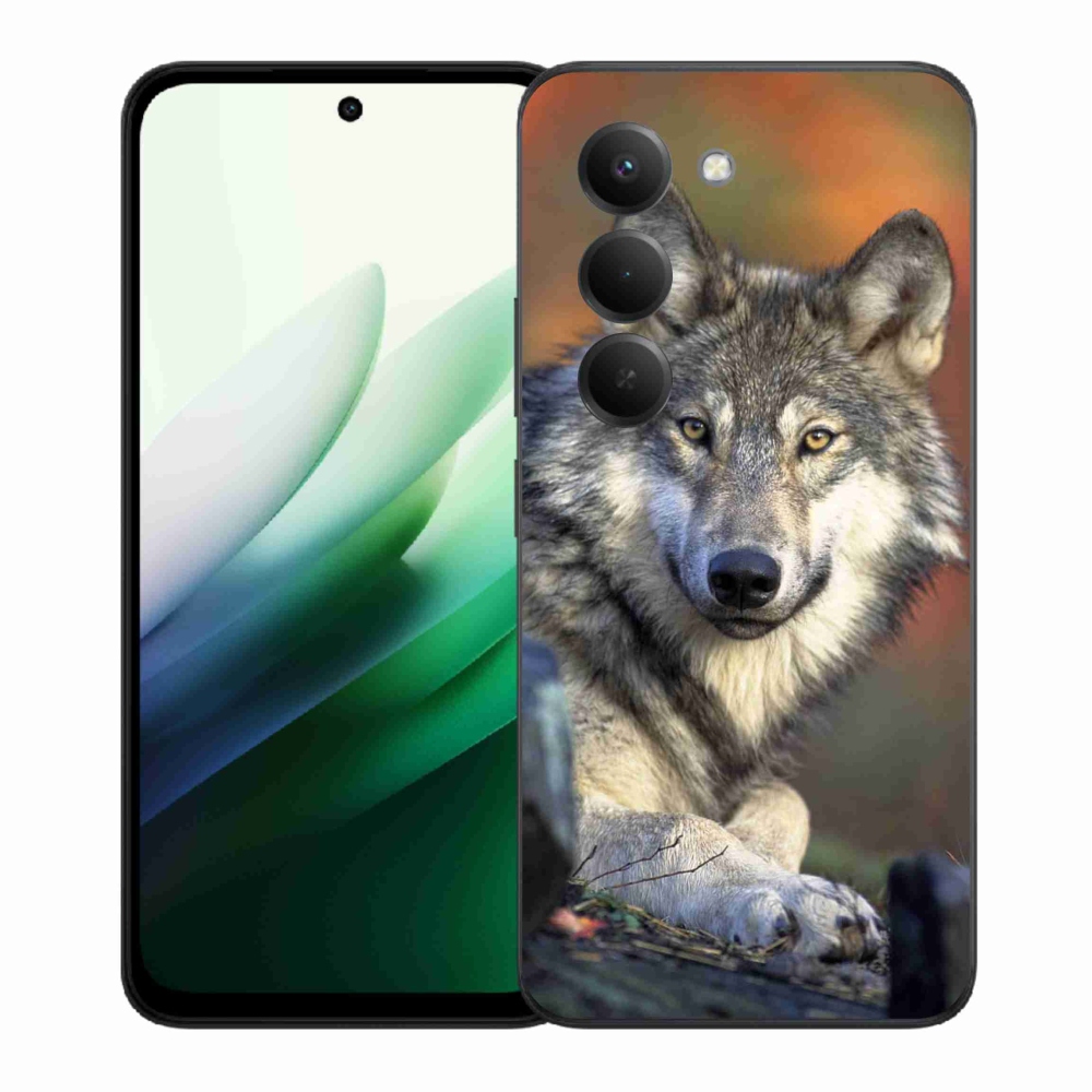 Gélový kryt mmCase na Xiaomi Redmi 15 5G (169mm) - vlk