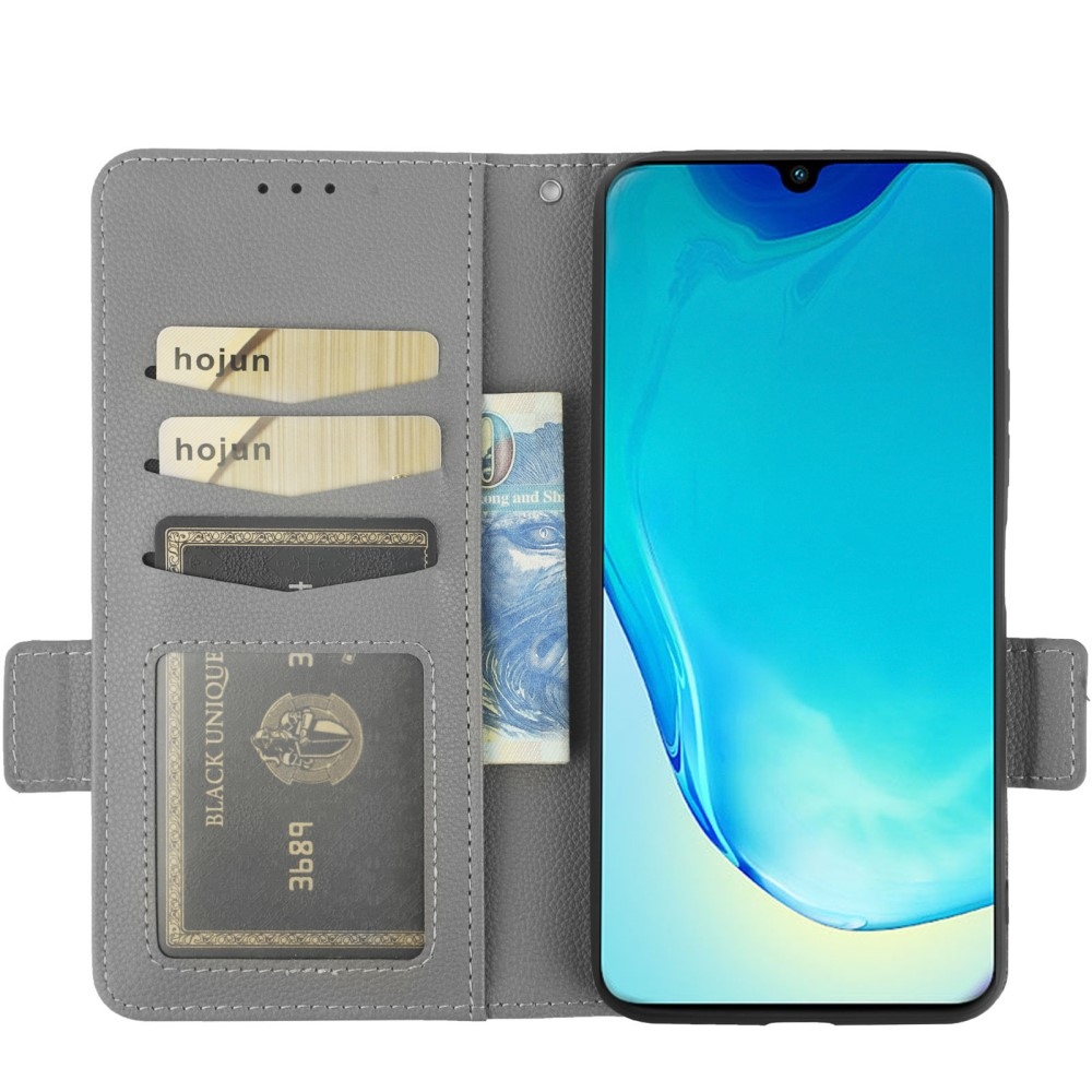 Wallet knižkové púzdro na Vivo X80 Lite - šedé