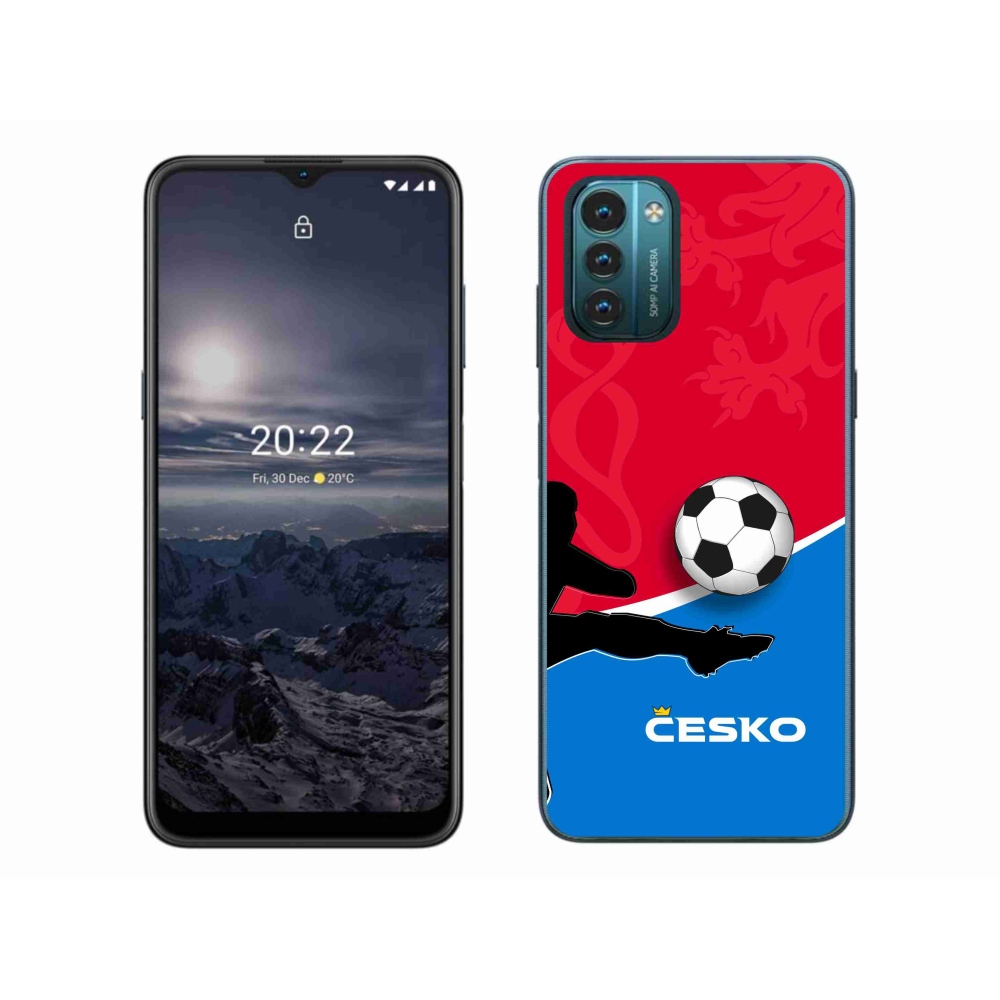 Gélový kryt mmCase na Nokia G11/G21 - futbal Česko 2