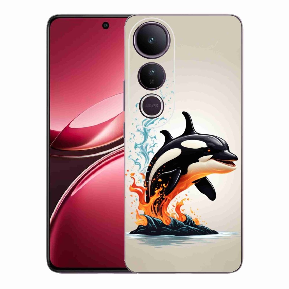 Gélový kryt mmCase na Vivo V50 Lite 4G/5G - kosatka