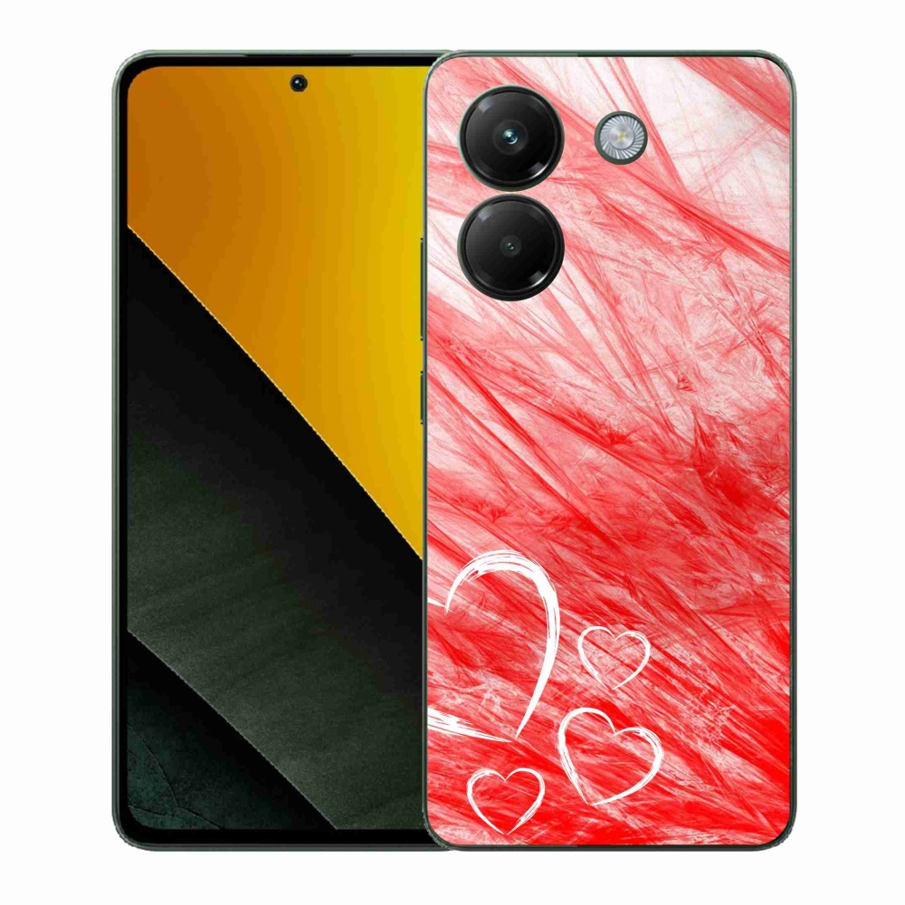 Gélový kryt mmCase na Xiaomi Poco M7 Pro 5G - heart