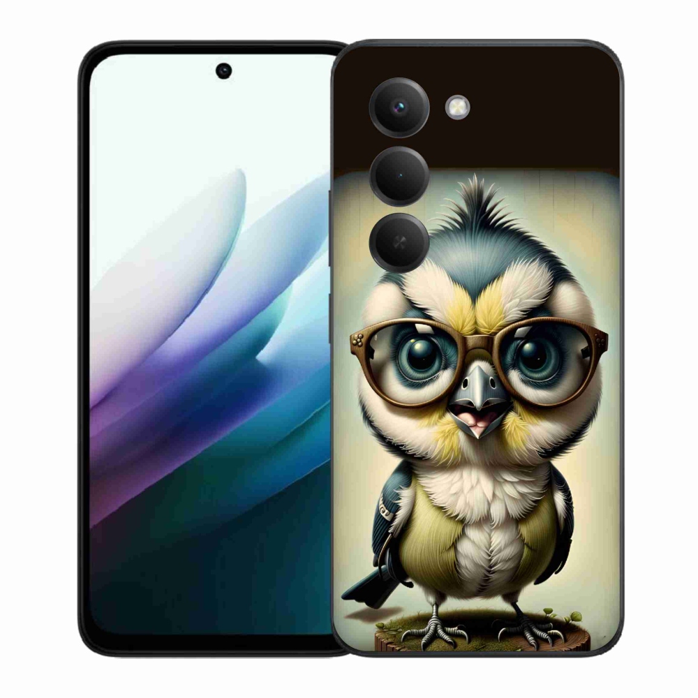 Gélový kryt mmCase na Xiaomi Redmi 15 4G/5G (171mm) - mláďa s okuliarmi