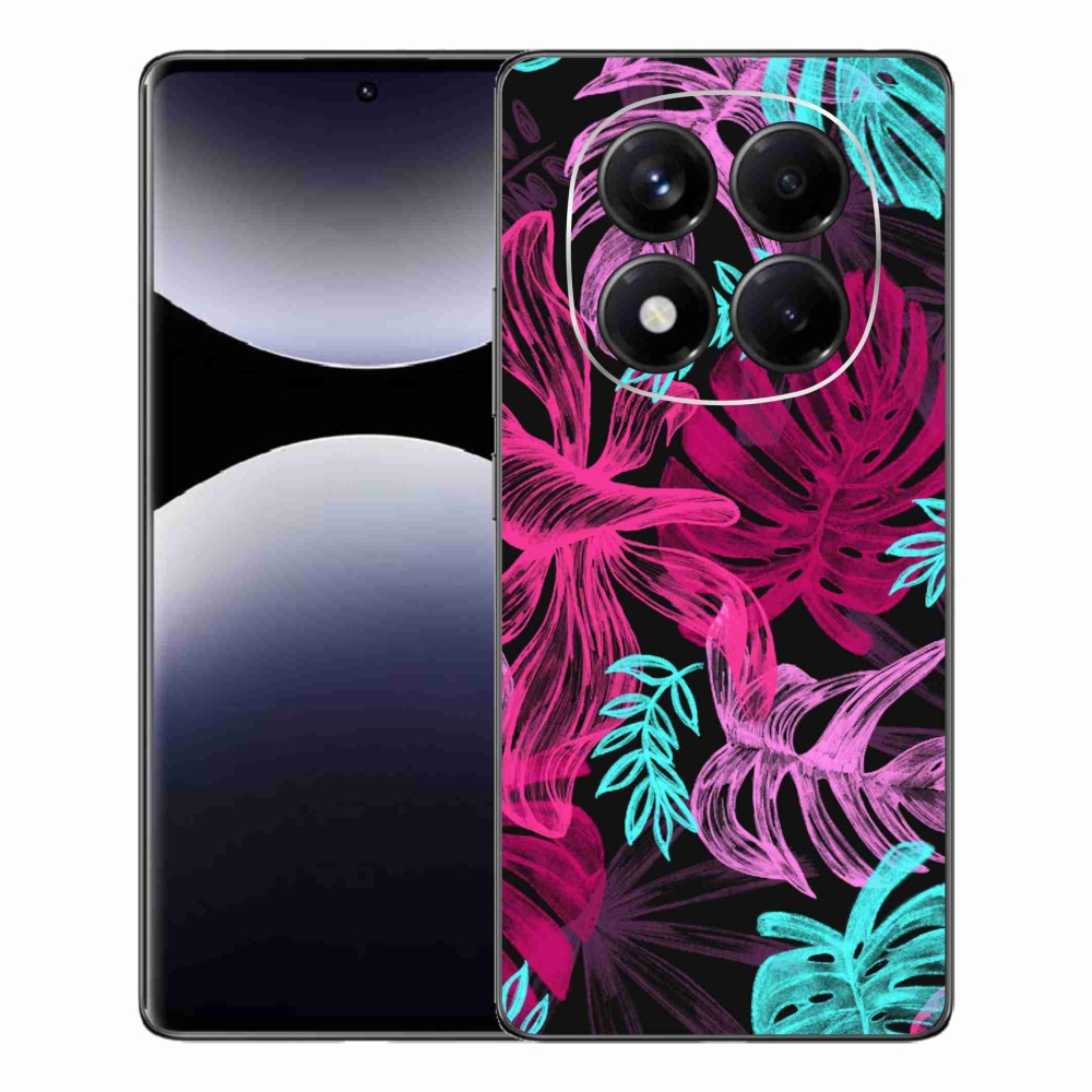 Gélový kryt mmCase na Xiaomi Redmi Note 14 Pro - kvety 1