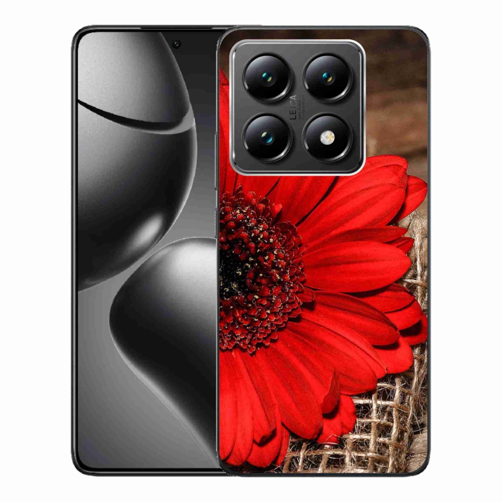 Gélový kryt mmCase na Xiaomi 14T - gerbera