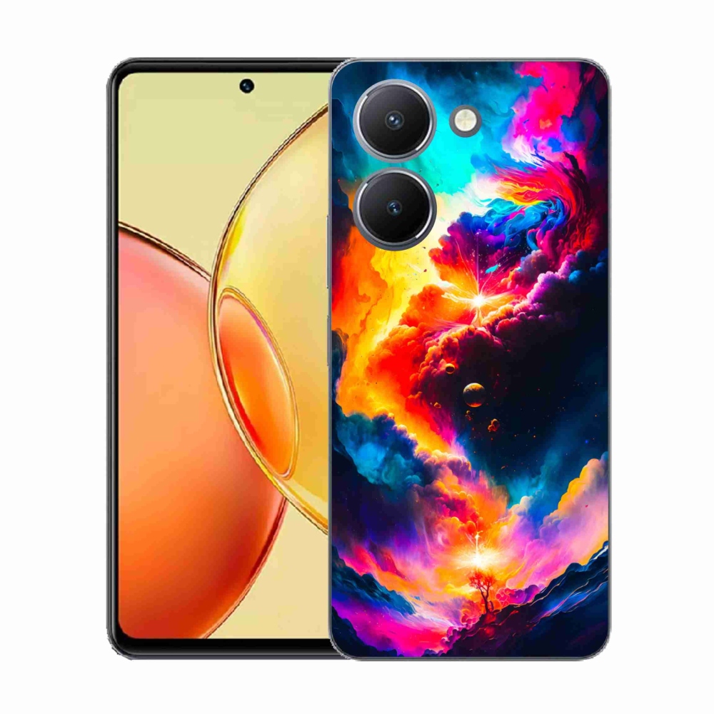 Gélový kryt mmCase na Vivo Y36 - abstraktný motív